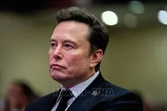 Tỷ phú Elon Musk. Ảnh: TTXVN