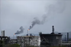 Khu liên hợp công nghiệp hóa dầu ở bang Anzoategui, Venezuela. Ảnh: THX/TTXVN