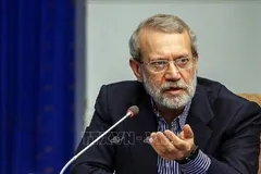 Thư ký Hội đồng An ninh Quốc gia Tối cao (SNSC) Iran Ali Larijani. Ảnh: IRNA/TTXVN