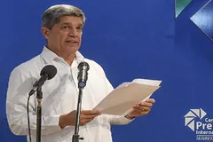 Thứ trưởng Ngoại giao Cuba Carlos Fernandez de Cossio. Ảnh: Getty Images.