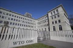 Trụ sở WTO tại Geneva, Thụy Sĩ. Ảnh: THX/TTXVN