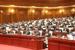 Quang cảnh Kỳ họp thứ nhất Quốc hội khóa X của Lào. Ảnh: TTXVN