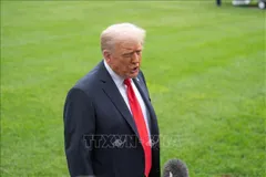 Tổng thống Mỹ Donald Trump. Ảnh: THX/TTXVN