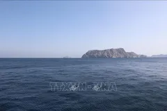 Eo biển Hormuz, ngày 19/2/2025. Ảnh tư liệu: THX/TTXVN
