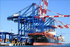 Cảng hàng hóa Gdansk, Ba Lan. Ảnh minh họa: PAP/TTXVN