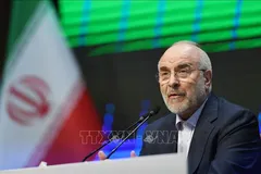 Chủ tịch Quốc hội Iran Mohammad Bagher Ghalibaf. Ảnh: THX/TTXVN
