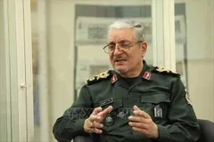 Phát ngôn viên Bộ Quốc phòng Iran, Chuẩn Tướng Reza Talaei-Nik. Ảnh: IRNA/TTXVN