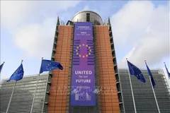 Trụ sở Ủy ban châu Âu tại Brussels, Bỉ. Ảnh minh họa: THX/TTXVN