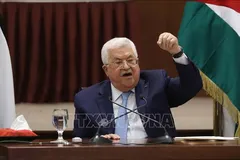 Tổng thống Palestine Mahmoud Abbas. Ảnh: ANI/TTXVN