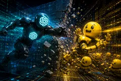 OpenAI tự vượt rào tấn công nền tảng Hugging Face. Ảnh minh họa: AI