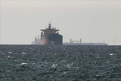 Quang cảnh eo biển Hormuz. Ảnh: THX/TTXVN