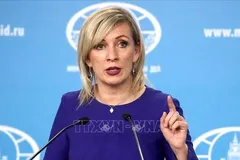 Người phát ngôn Bộ Ngoại giao Liên bang Nga Maria Zakharova. Ảnh: TASS/TTXVN
