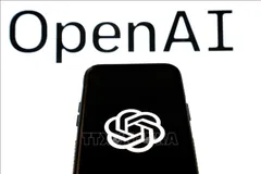 Biểu tượng ChatGPT của Công ty OpenAI tại một văn phòng ở Washington DC. Ảnh minh hoạ: philstar.com/TTXVN