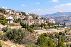 Khu định cư Efrat của Israel ở ngoại ô thành phố Bethlehem, Bờ Tây. Ảnh minh họa: AI