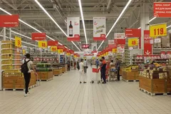 Bên trong siêu thị Auchan trên đại lộ Proletarsky ở Nga. Ảnh: Wikimedia Commons