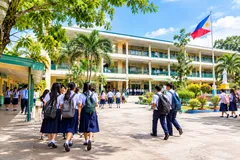 Một ngôi trường ở Philippines. Ảnh: AI