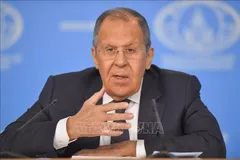 Ngoại trưởng Liên bang Nga Sergei Lavrov. Ảnh: THX/TTXVN
