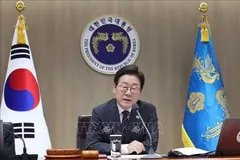 Tổng thống Hàn Quốc Lee Jae-myung. Ảnh: YONHAP/TTXVN