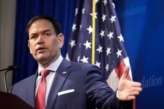 Thượng nghị sĩ Marco Rubio phát biểu tại một sự kiện ở Washington DC, ngày 29-3-2022. Ảnh: Getty Images/TTXVN