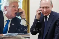 Tổng thống Donald Trump (trái) và Tổng thống Vladimir Putin. Ảnh: ndtv.com/TTXVN)