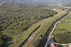 Khu phi quân sự (DMZ) tại khu vực biên giới giữa Hàn Quốc và Triều Tiên. Ảnh: Yonhap/TTXVN phát