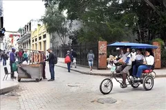 Quang cảnh đường phố ở La Habana, Cuba. Ảnh: THX/TTXVN