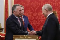 Tổng thống Putin tiếp ông Steve Witkoff, đặc phái viên của Tổng thống Mỹ, tại Nga ngày 5-9. Ảnh: AA/TTXVN phát