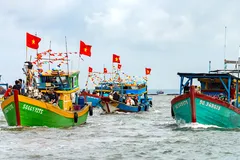 Rực rỡ sắc màu Lễ hội Nghinh Ông Cần Giờ
