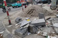 Hà Nội: Thu nhỏ vỉa hè để kéo rộng đường