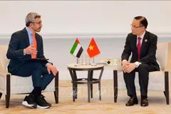 Bộ trưởng Ngoại giao Lê Hoài Trung gặp Bộ trưởng Ngoại giao UAE, Ai Cập và Thổ Nhĩ Kỳ