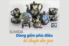 SUMIDA - Dòng gốm phù điêu kể chuyện dân gian 