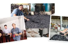 Kinh tế tuần hoàn từ lò than nhỏ 