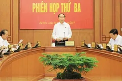 Chủ tịch nước Trần Đại Quang, Trưởng ban Chỉ đạo Cải cách tư pháp Trung ương chủ trì phiên họp.