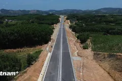 Dự án thành phần cao tốc Bắc-Nam. (Ảnh: Quốc Khánh/Vietnam+)