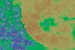 Bão Nokaen không di chuyển vào Biển Đông