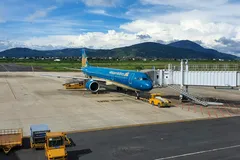 Một góc sân bay Liên Khương. 