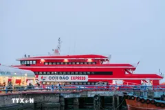 Hoạt động tàu cao tốc Vũng Tàu-Côn Đảo sau 5 tháng tạm ngừng