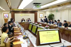 Quang cảnh buổi làm việc.