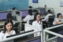 Các nữ CBCNV EVNSPC góp phần nâng cao chất lượng chăm sóc khách hàng
