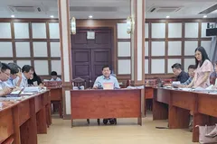 Dại diện Công ty Phú Mỹ Hưng phát biểu tại cuộc họp