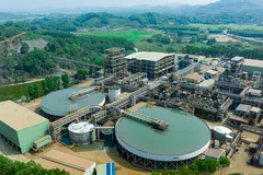 Toàn cảnh nhà máy Núi Pháo