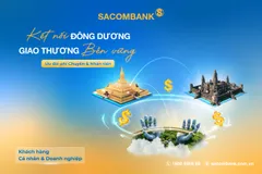 Sacombank ưu đãi khách hàng giao dịch giữa Việt Nam-Lào-Campuchia