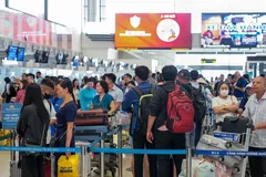 Sân bay Nội Bài đón hơn 650 chuyến bay ngày cao điểm lễ 30-4