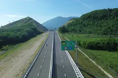 Dự án cao tốc Bắc-Nam đoạn Vũng Áng-Bùng đã được đưa vào khai thác. (Ảnh: Khánh Hùng/Vietnam+) 