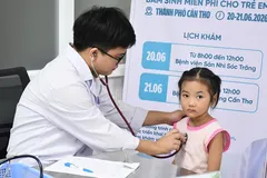 130 trẻ em khám sàng lọc tim miễn phí tại Bệnh viện sản - nhi Sóc Trăng