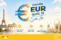 PVcomBank ưu đãi phí chuyển tiền quốc tế bằng EUR