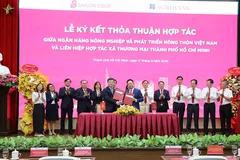 Lễ ký kết thỏa thuận hợp tác giữa Agribank và Saigon Co.op.