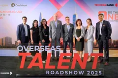 Techcombank tiếp tục tổ chức sự kiện xúc tiến tuyển dụng Overseas Talent Roadshow 2026 tại Singapore và London.