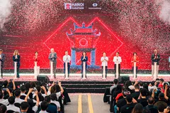 Giải Marathon Quốc tế Hà Nội Techcombank Mùa thứ 5 chính thức khai mạc.
