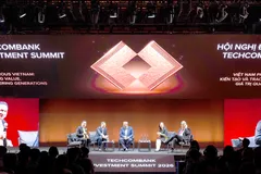 Các diễn giả tại Hội nghị đầu tư Techcombank Investment Summit 2026.